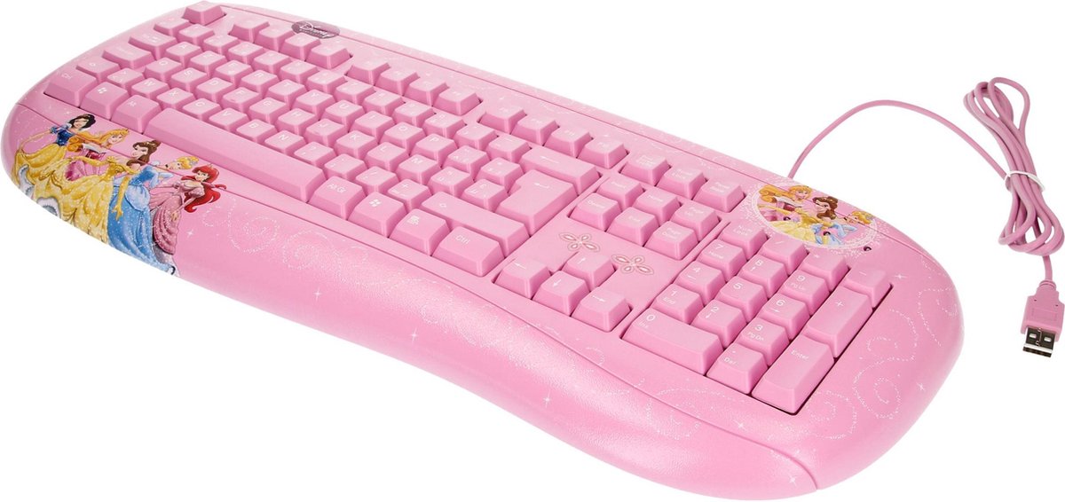 Clavier Multimédia Princesse Disney Pixar - Modèle KT4922 - Neuf Sous Blister