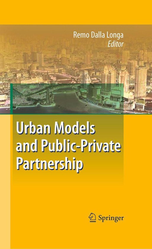 Economics and Finance (R0) - Urban Models and Public-Private ... - cover