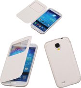 Wit ultrabook view tpu case voor Samsung Galaxy S4