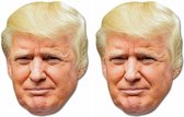 2x Donald Trump maskers