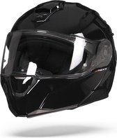Nexx X.Vilitur Plain Zwart Systeemhelm - Motorhelm - Maat XXL