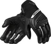 REV'IT! Neutron 3 Black White Motorcycle Gloves 2XL