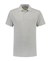 Lemon & Soda L&s Polo Basic Ss For Him Grey Heather Mt. L