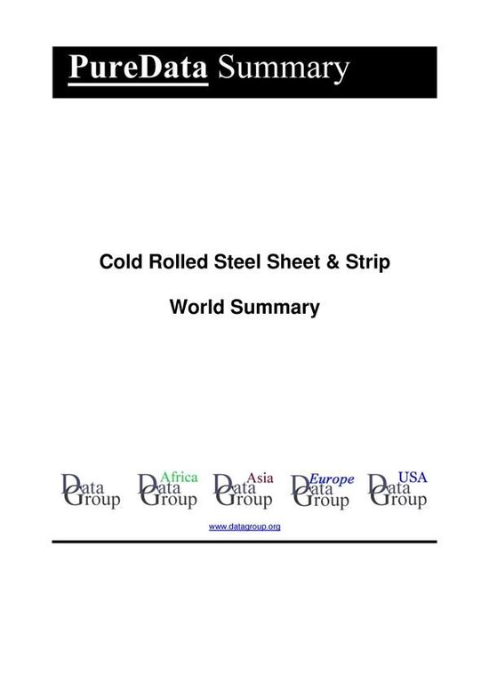 PureData World Summary 5042 - Cold Rolled Steel Sheet & Stri ... - cover