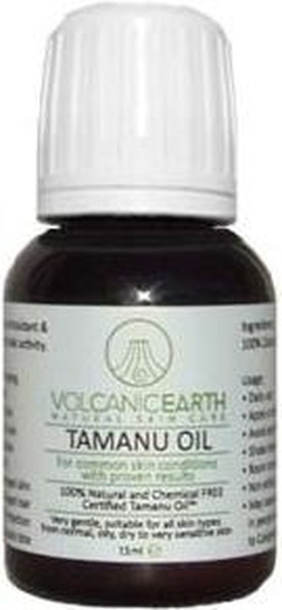 Originele pure Tamanu Olie - 15ml (huidproblemen) VolcanicEarth