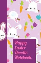 Happy Easter Doodle Notebook