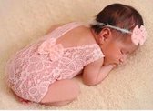 Photoshoot nouveau-né / photoshoot nouveau-né / photoshoot bébé / vêtements bébé / cadeau bébé / vêtements bébé - costume bébé dentelle - costume bébé rose