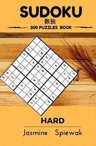 Sudoku 200 Puzzles Hard Book