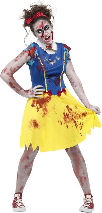 maak je geïrriteerd Oppositie Schelden SMIFFYS - Zombie sprookjes prinses kostuum voor vrouwen - S - Volwassenen  kostuums | bol.com