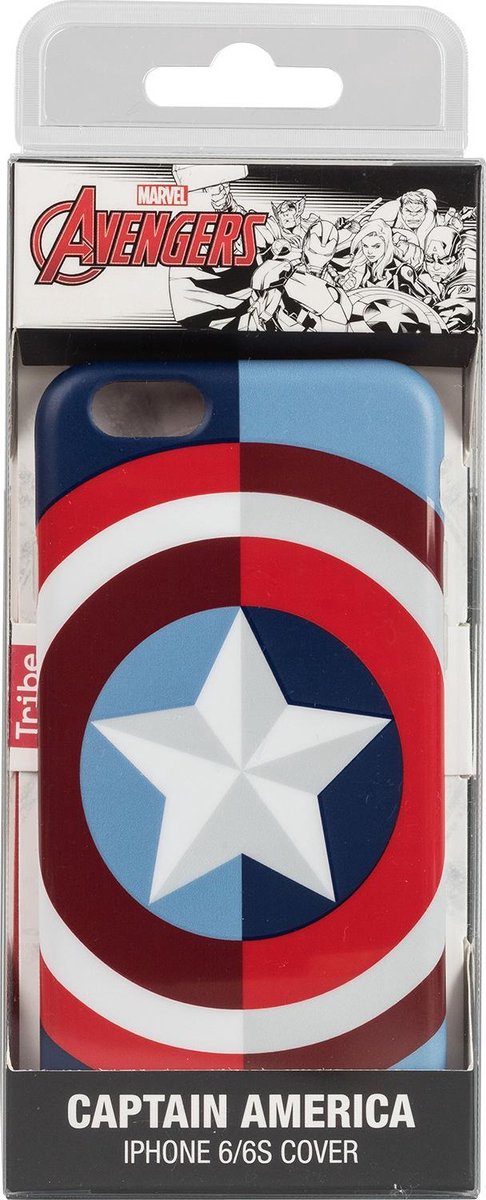 § +Tribe Marvel - Hood Cover for iPhone 6/6S Captain America