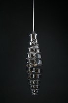 Chericoni hanglamp Cocoon - 1 lichts - chroom
