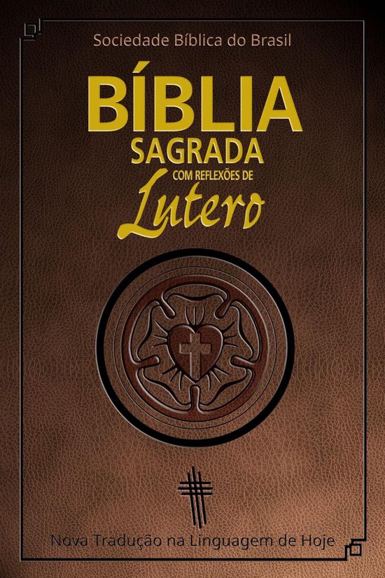 Omslag van Bíblia Sagrada com reflexões de Lutero (ebook)