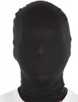"Zwart Morphsuits™-masker - Verkleedmasker - One size"