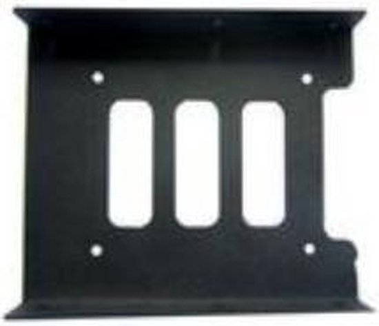 MicroStorage AD2535B 2.5/3.5'' Bezel panel Zwart drive bay panel