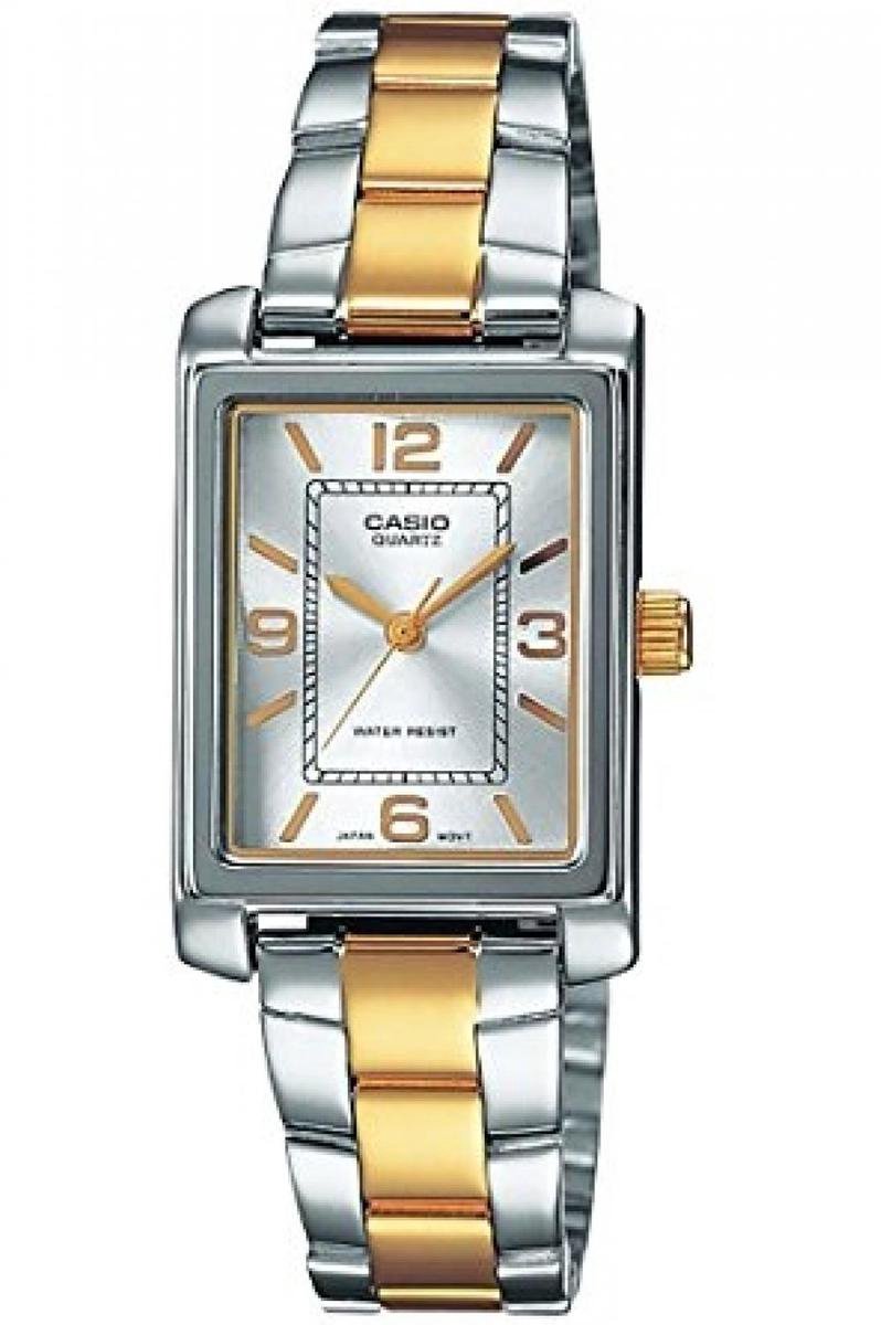 Casio Casio Collection LTP-1234PSG-7AEG Horloge - Staal - Multi - Ø 23.5 mm