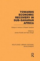 Towards Economic Recovery in Sub-saharan Africa