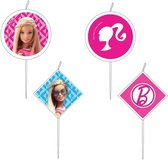 Barbie Kaarsjes Sparkle 4 stuks