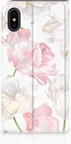 Hoesje Geschikt voor iPhoneX/10 | Xs Design Lovely Flowers