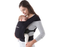 Ergobaby Embrace Draagzak Baby - Pure Black