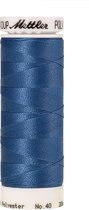 Mettler borduurgaren - Blauw - Nr 3810 - Polysheen - 200 meter