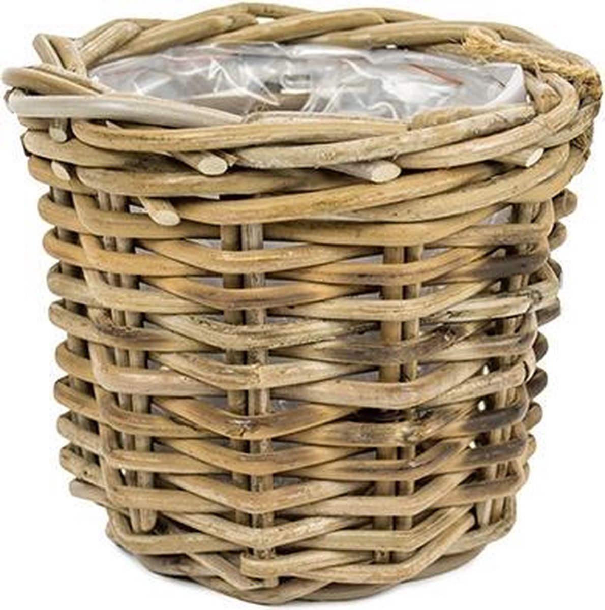 Bloempotje Rotan D18 H14 CM