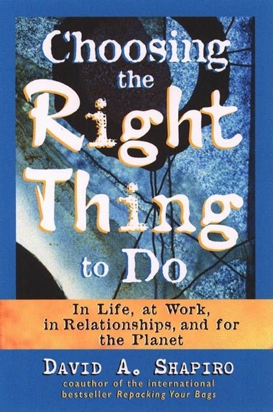 Choosing the Right Thing to Do - cover