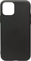 ADEL Siliconen Back Cover Softcase Hoesje Geschikt voor iPhone 11 Pro - Zwart