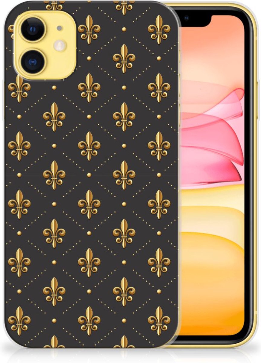 Apple iPhone 11 TPU bumper Franse Lelie