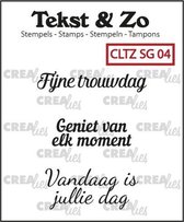 Stempel - Crealies Tekst & Zo Dutch text stamp speciale gelegenheden - 1 stuk