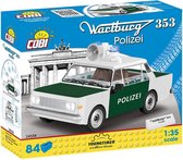 Cobi Wartburg 353 Polizei - Speelfigurenset - Politie - 75 stukken