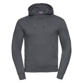 Russell Hoodie Donkergrijs Capuchon Regular Fit - S