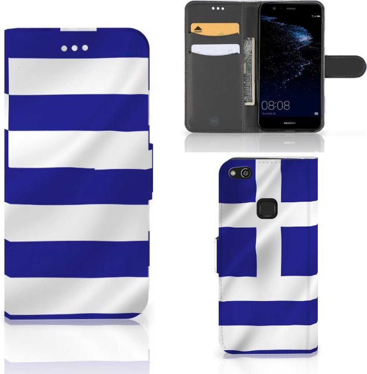 Huawei P10 Lite Bookstyle Case Griekenland