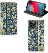 iPhone 11 Pro Smart Cover Golden Flowers