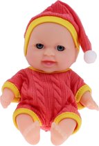 Toi-toys Babypop Met Kledingset 14 Cm Rood/geel
