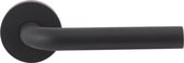 Deurkruk op rozet - Antraciet - RVS - Ten Hulscher - L-model 19mm GPF100VRAS antraciet