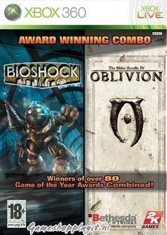 Bioshock + Oblivion Double Pack (Gebruikt) - Take Two