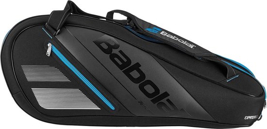 Niet genoeg rooster Zo snel als een flits Babolat Team X6 tennistas 6 rackets zwart/blauw " | bol.com