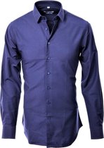 Aryo Overhemd Blauw Oxford Twill-38