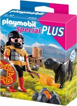 Playmobil Barbaar met Kampvuur en Hond - 4769