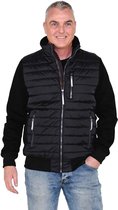 BJØRNSON ROBIN Hybride Jack 4 seizoenen Heren - Winddicht Vest - Waterafstotend - Maat 5XL - Zwart