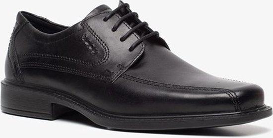 Chaussures à lacets homme ECCO New Jersey en cuir - Noir - Taille 45