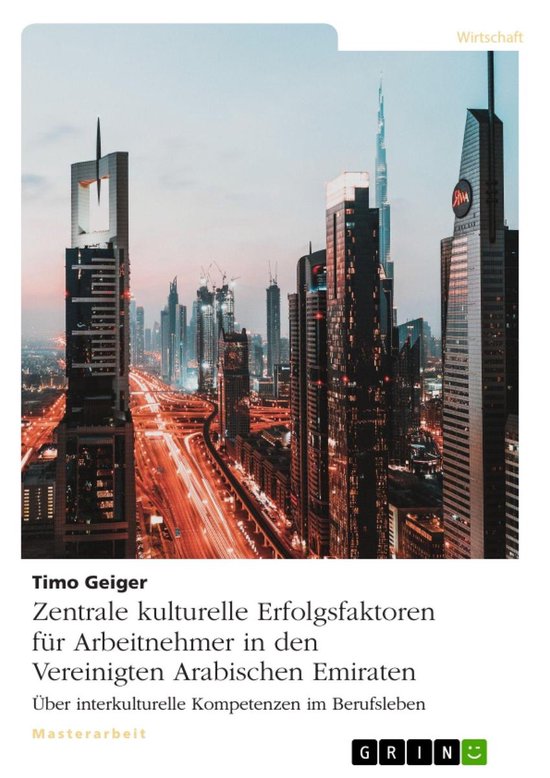 Zentrale kulturelle Erfolgsfaktoren für Arbeitnehmer in den ... - cover