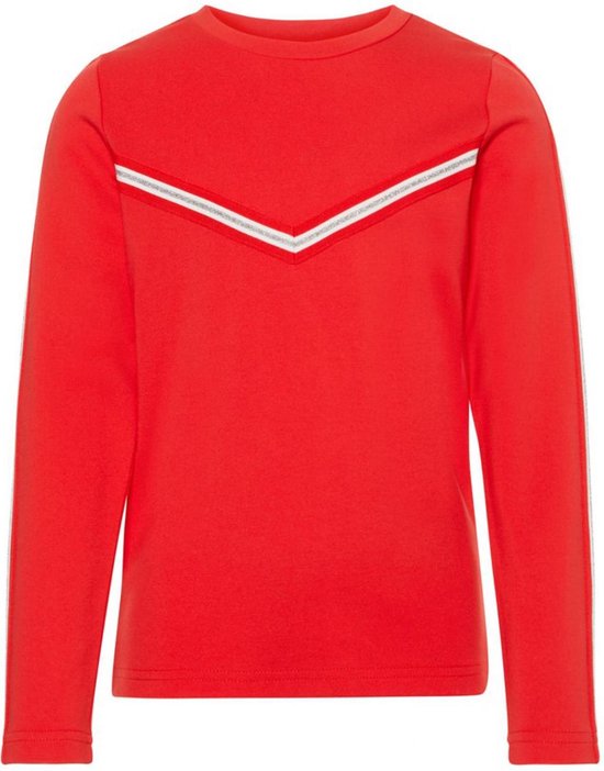 Name it sweater meisjes - rood - NKFlornelia - maat 116