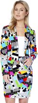 OppoSuits Miss Testival - Costume Femme - Coloré - Carnaval - Taille 38