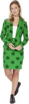 OppoSuits St. Patrick's Girl - Dames Pak met Rok - St. Pat's - Groen - Maat EU 38