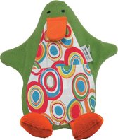 Simplygood - Knuffeldier Om Te Verwarmen - Ducky Duck - Orange & Green - One size