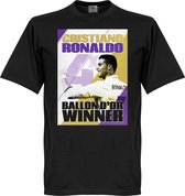 Ronaldo 4 Times Ballon D'Or Winners Real Madrid T-Shirt - KIDS - 152