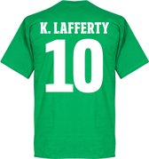 Noord Ierland Logo Lafferty T-Shirt - XXL