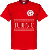 Tunesië Team T-Shirt - Rood - XXL