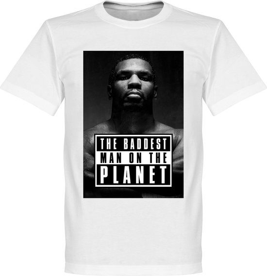Mike Tyson Baddest Man T-Shirt - XS